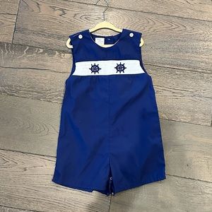 Simply Smock Boys Anchor Smocked Jon Jon